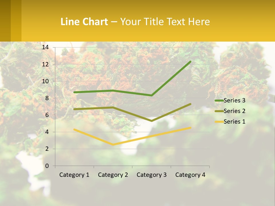 A Pile Of Green Weed Sitting On Top Of A Table PowerPoint Template