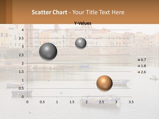 A Group Of Boats Floating On Top Of A River PowerPoint Template