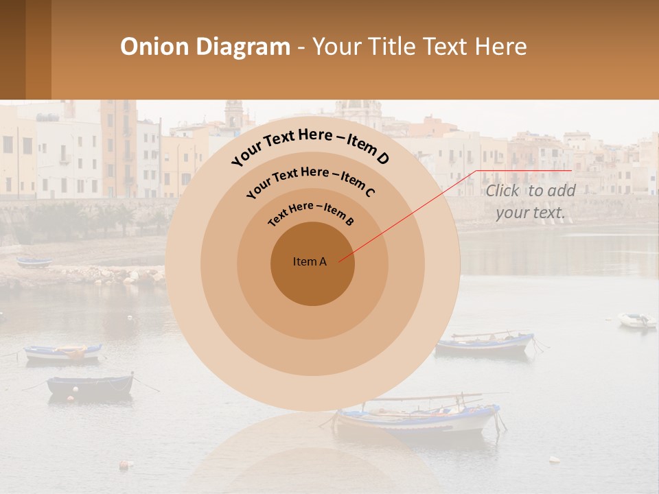 A Group Of Boats Floating On Top Of A River PowerPoint Template