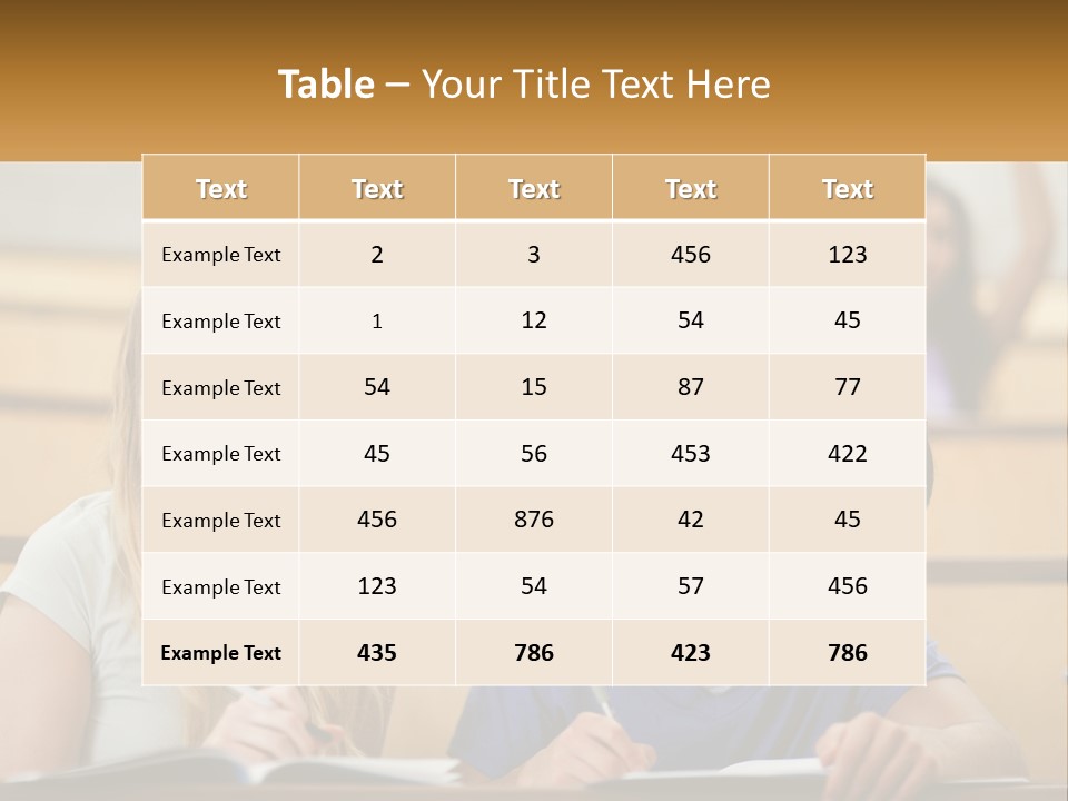 A Group Of People Sitting In A Lecture Hall PowerPoint Template
