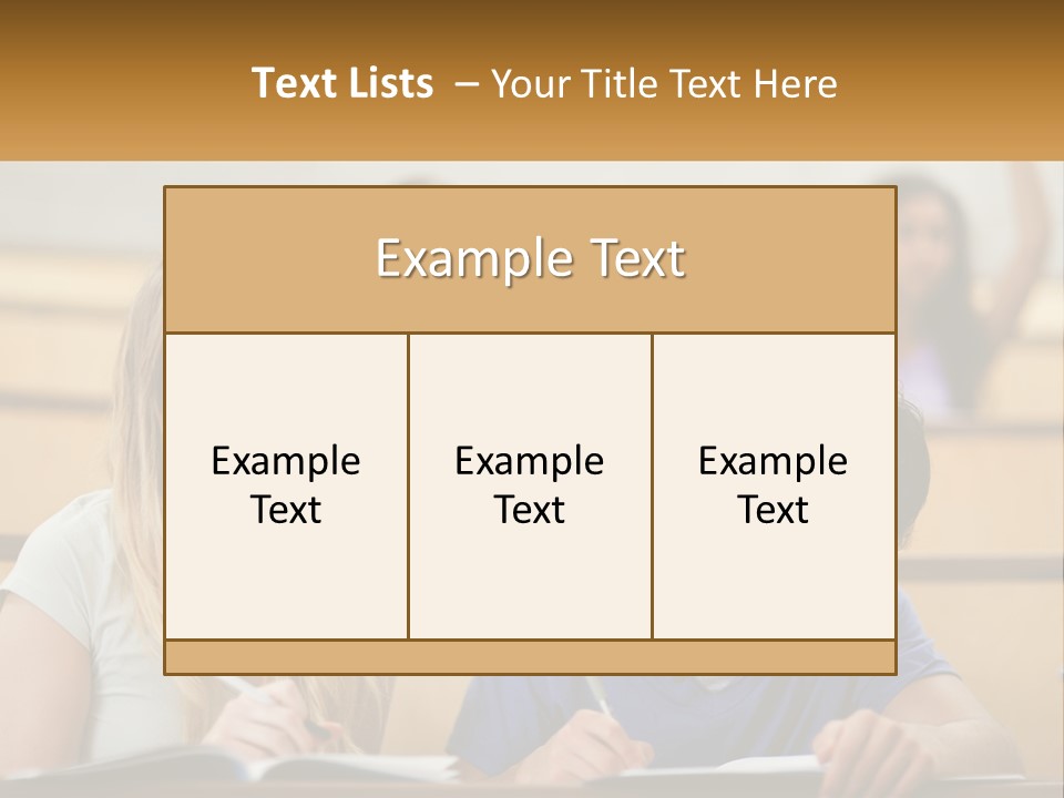 A Group Of People Sitting In A Lecture Hall PowerPoint Template