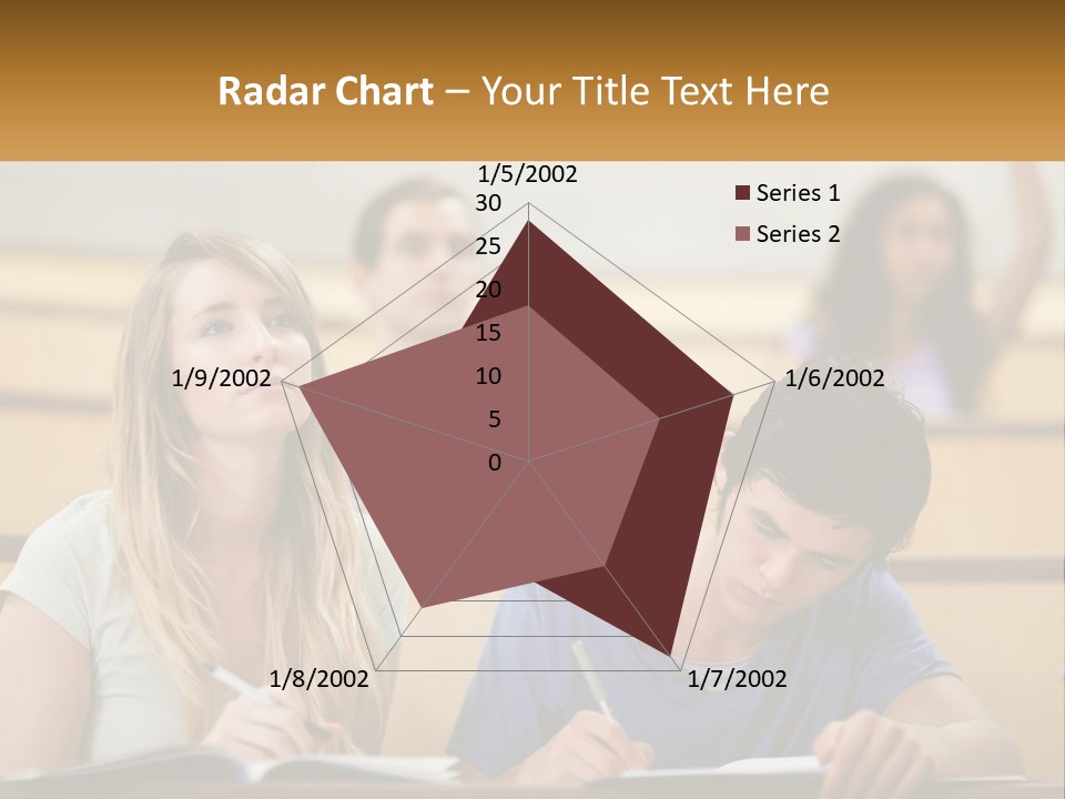 A Group Of People Sitting In A Lecture Hall PowerPoint Template