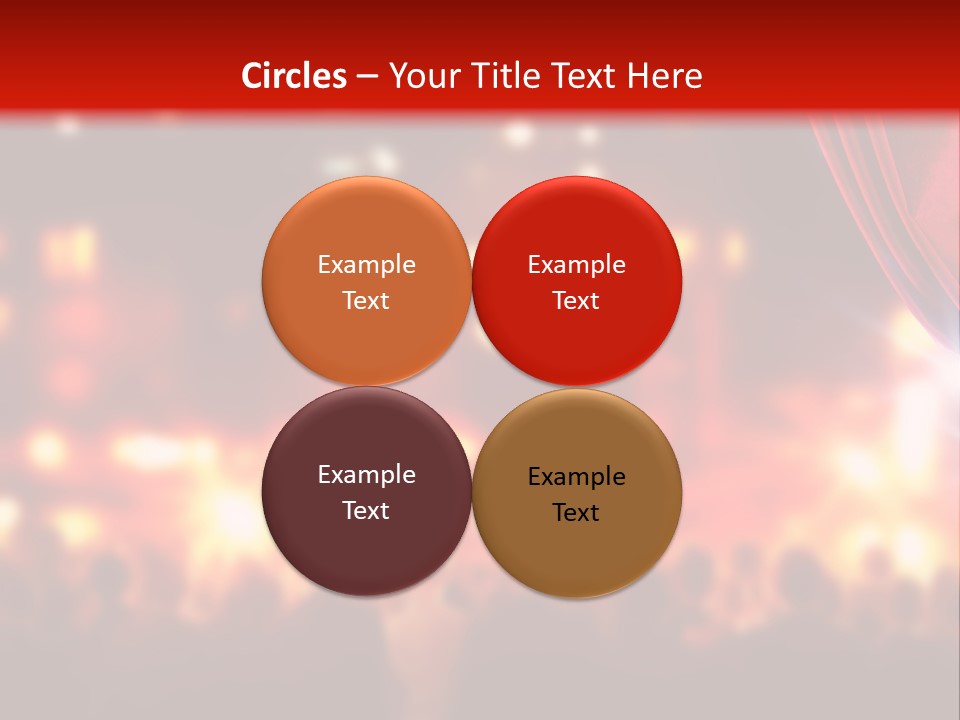 A Man Is Opening A Curtain With His Hands PowerPoint Template