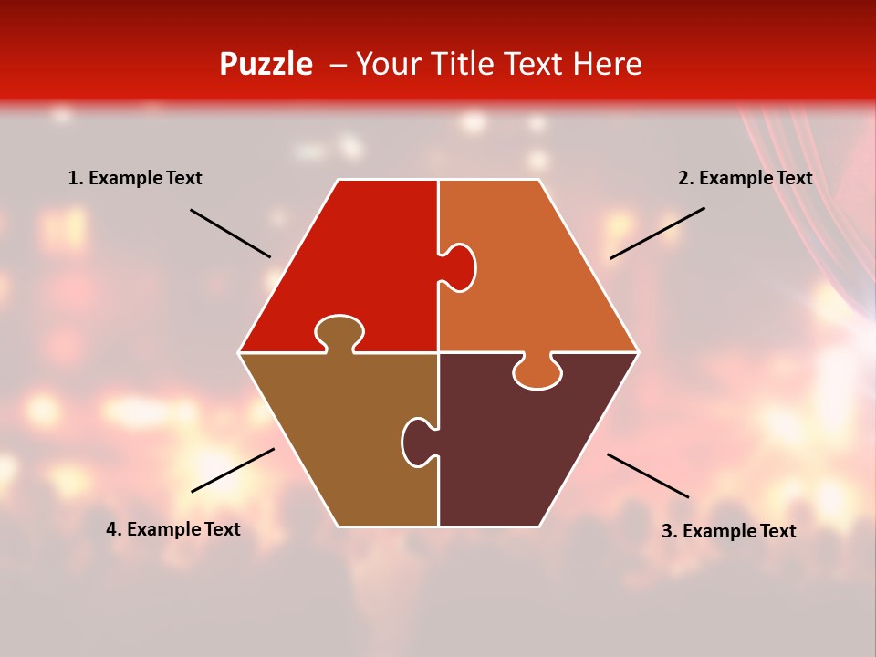 A Man Is Opening A Curtain With His Hands PowerPoint Template