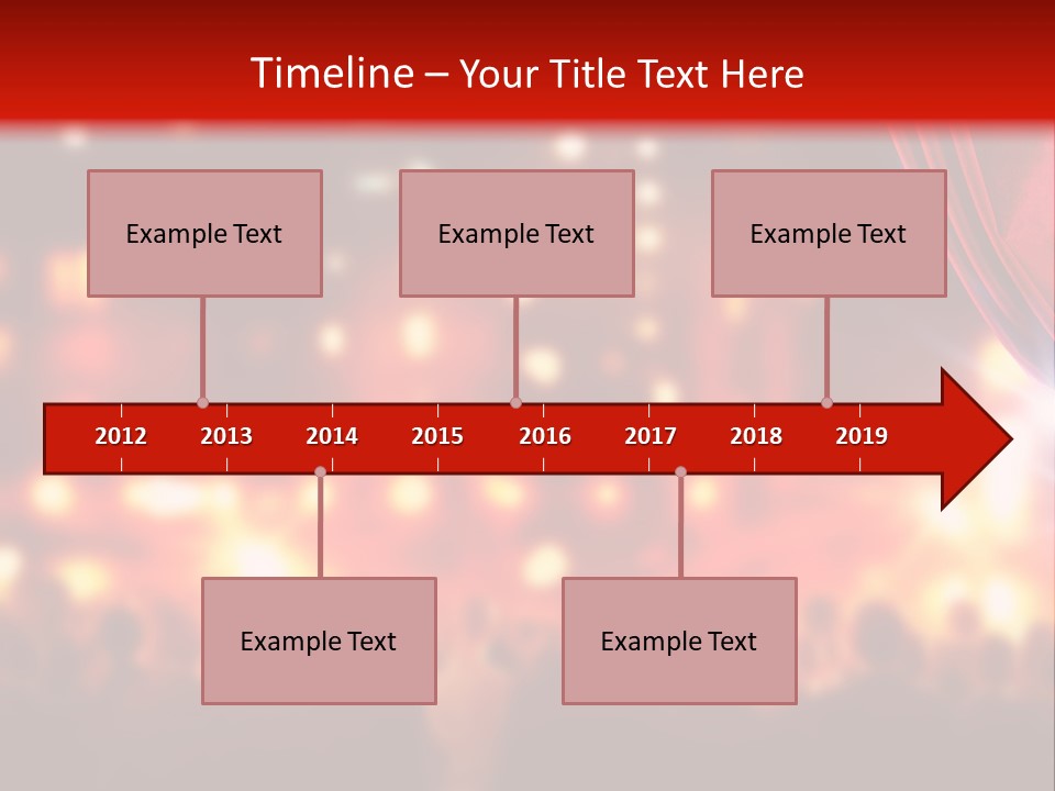 A Man Is Opening A Curtain With His Hands PowerPoint Template