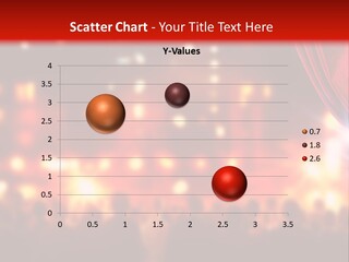 A Man Is Opening A Curtain With His Hands PowerPoint Template