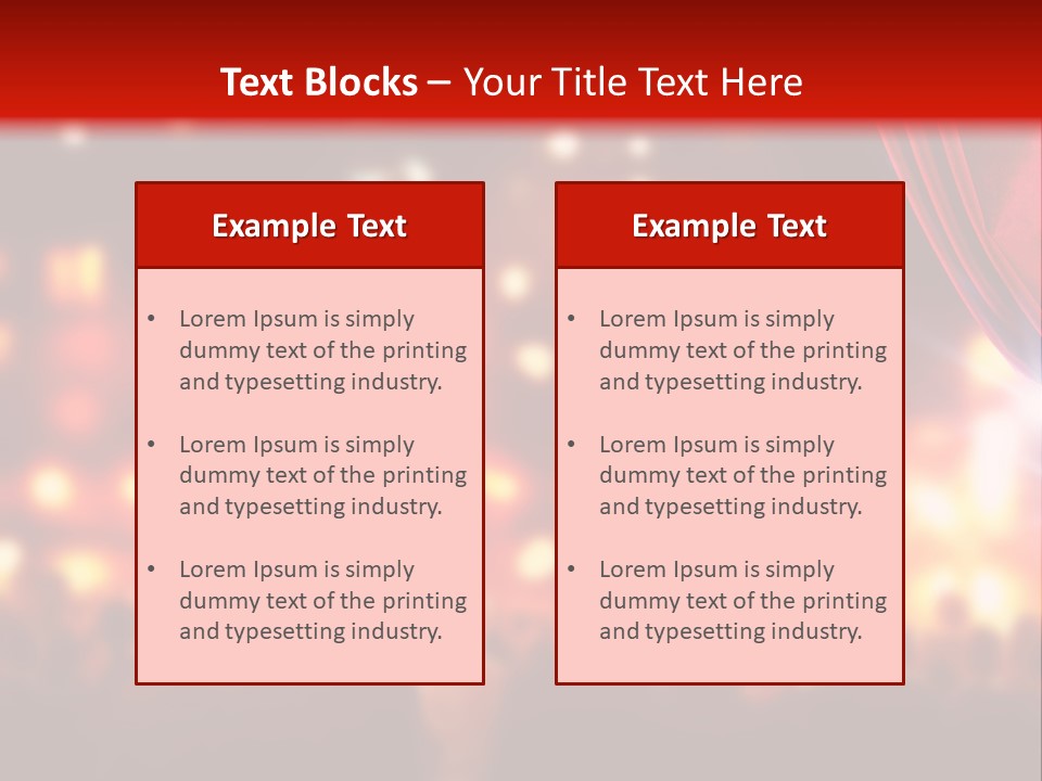 A Man Is Opening A Curtain With His Hands PowerPoint Template