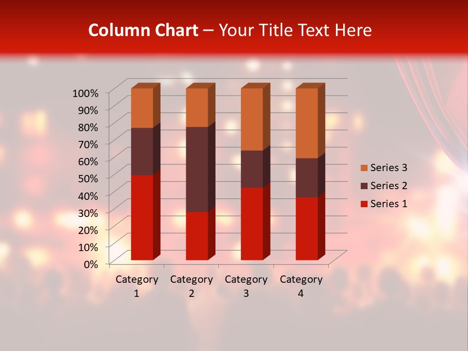 A Man Is Opening A Curtain With His Hands PowerPoint Template