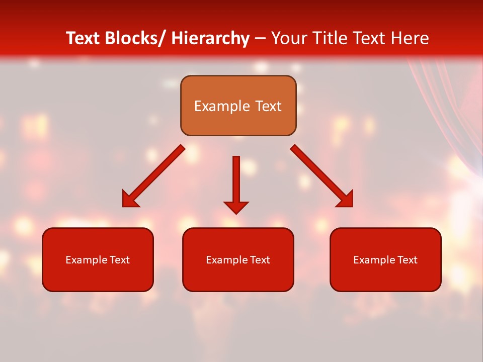 A Man Is Opening A Curtain With His Hands PowerPoint Template