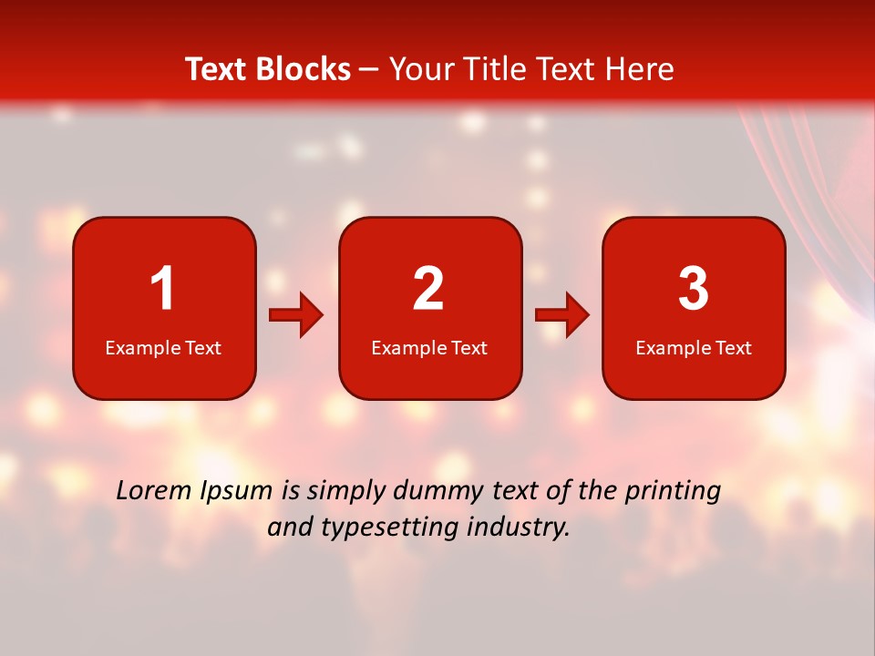 A Man Is Opening A Curtain With His Hands PowerPoint Template