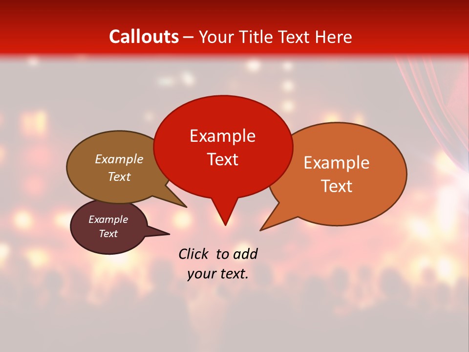A Man Is Opening A Curtain With His Hands PowerPoint Template