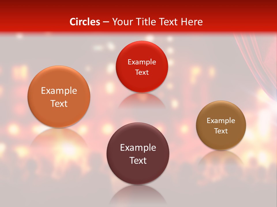 A Man Is Opening A Curtain With His Hands PowerPoint Template