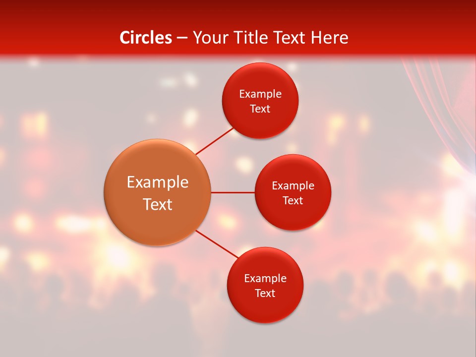 A Man Is Opening A Curtain With His Hands PowerPoint Template