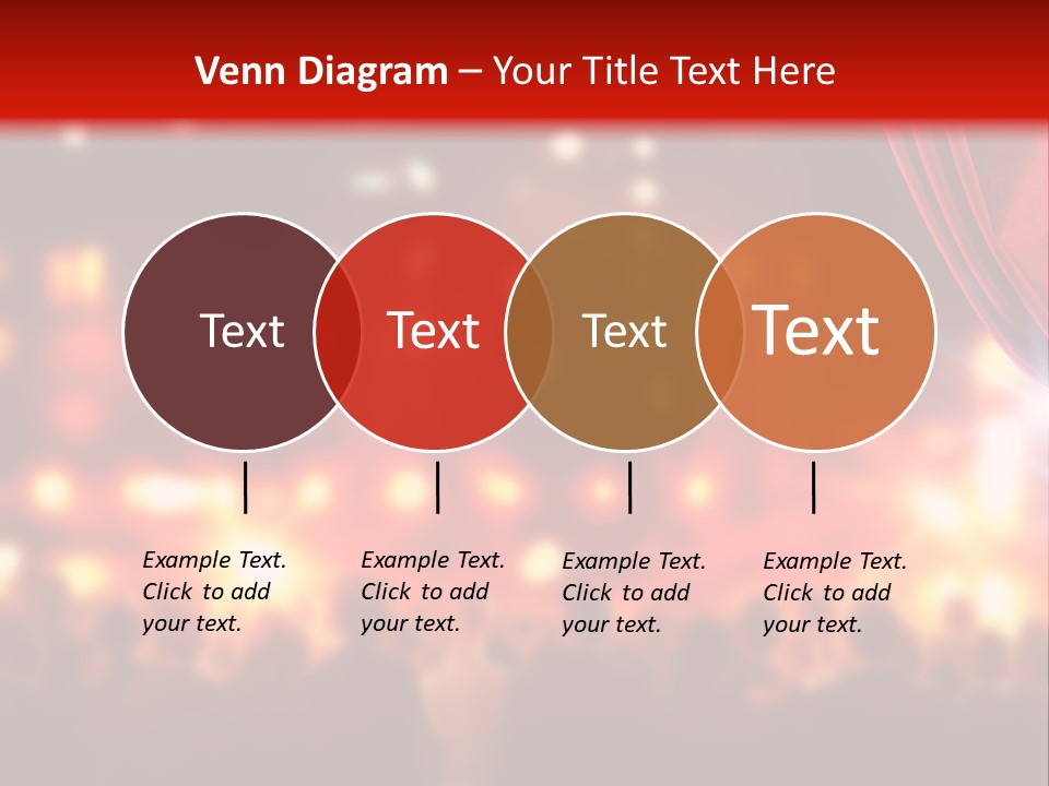 A Man Is Opening A Curtain With His Hands PowerPoint Template