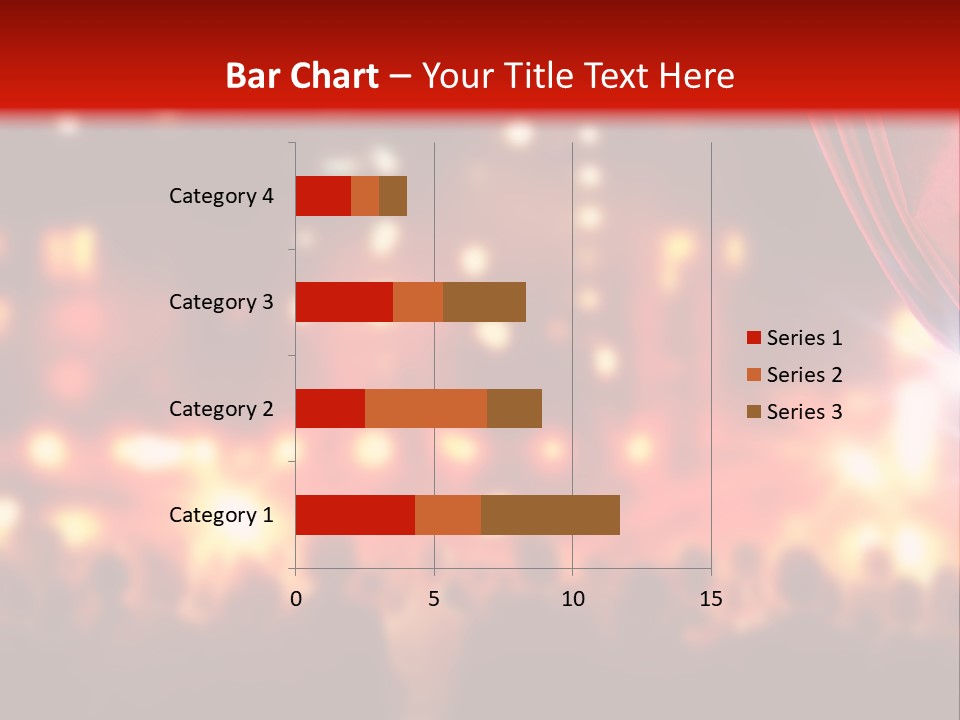 A Man Is Opening A Curtain With His Hands PowerPoint Template