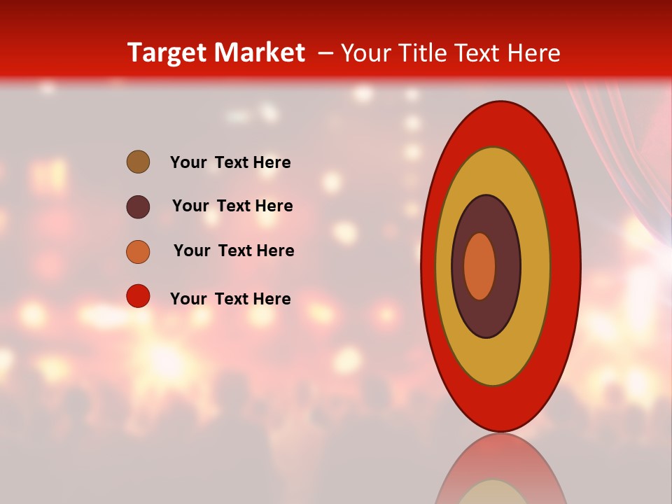 A Man Is Opening A Curtain With His Hands PowerPoint Template