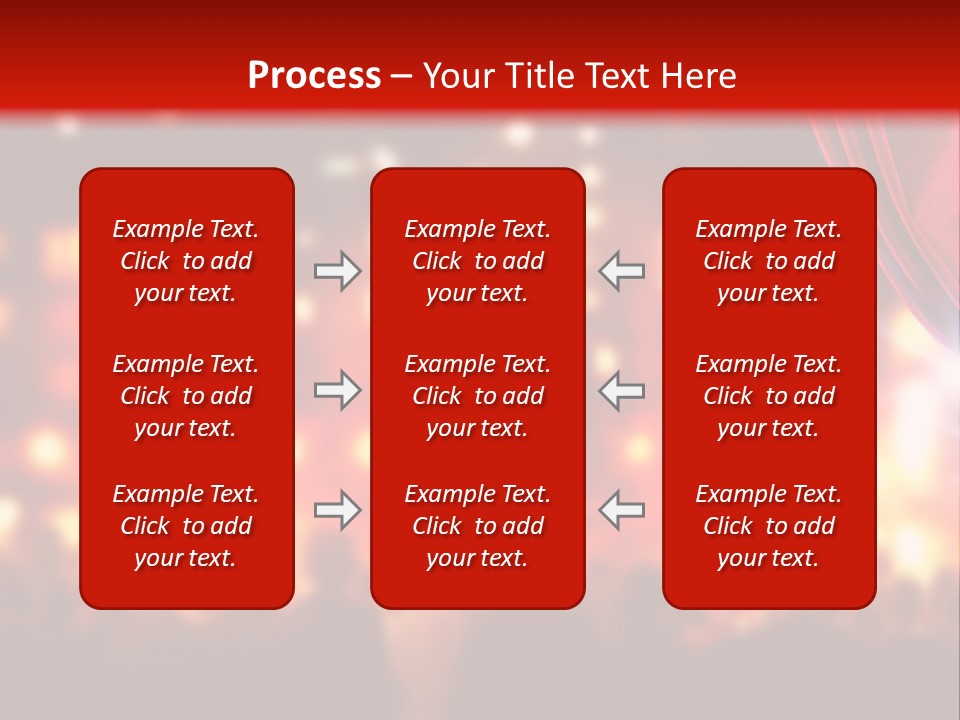 A Man Is Opening A Curtain With His Hands PowerPoint Template
