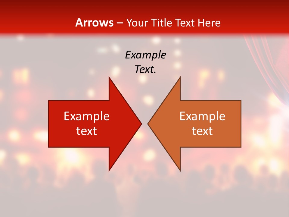 A Man Is Opening A Curtain With His Hands PowerPoint Template