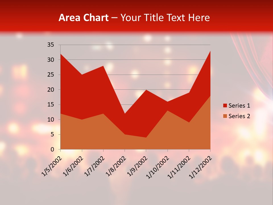 A Man Is Opening A Curtain With His Hands PowerPoint Template