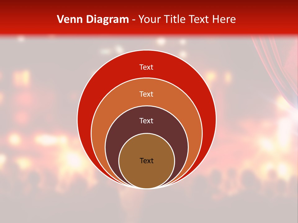 A Man Is Opening A Curtain With His Hands PowerPoint Template