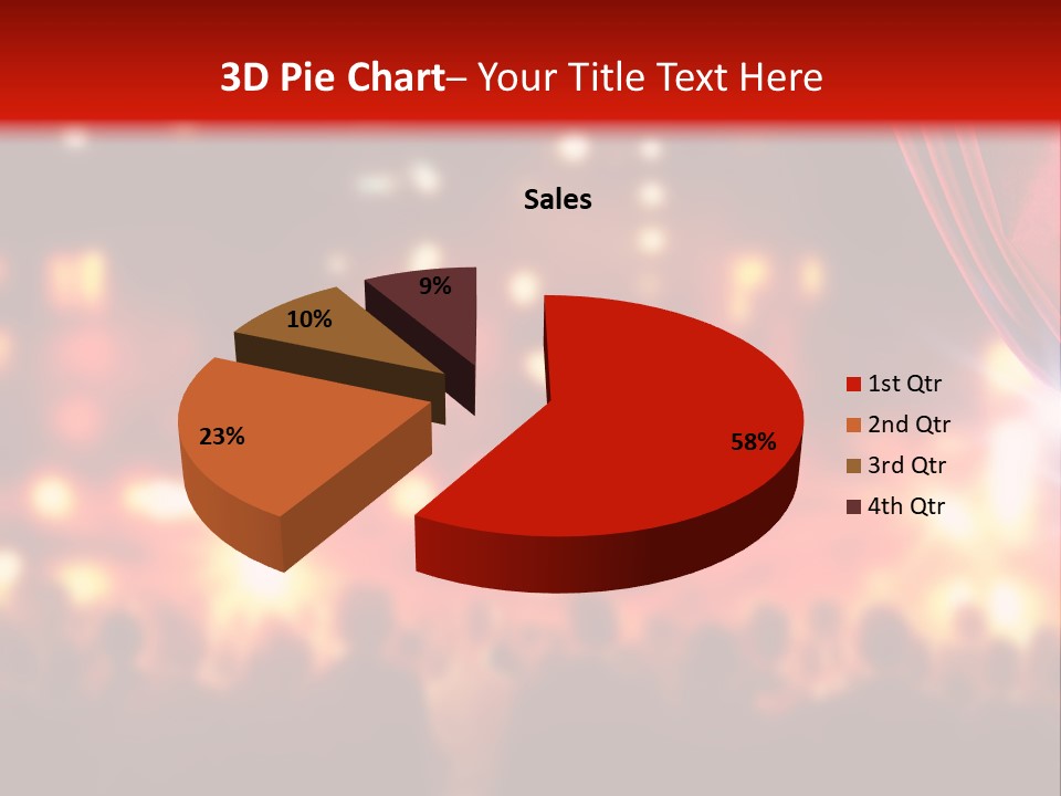 A Man Is Opening A Curtain With His Hands PowerPoint Template