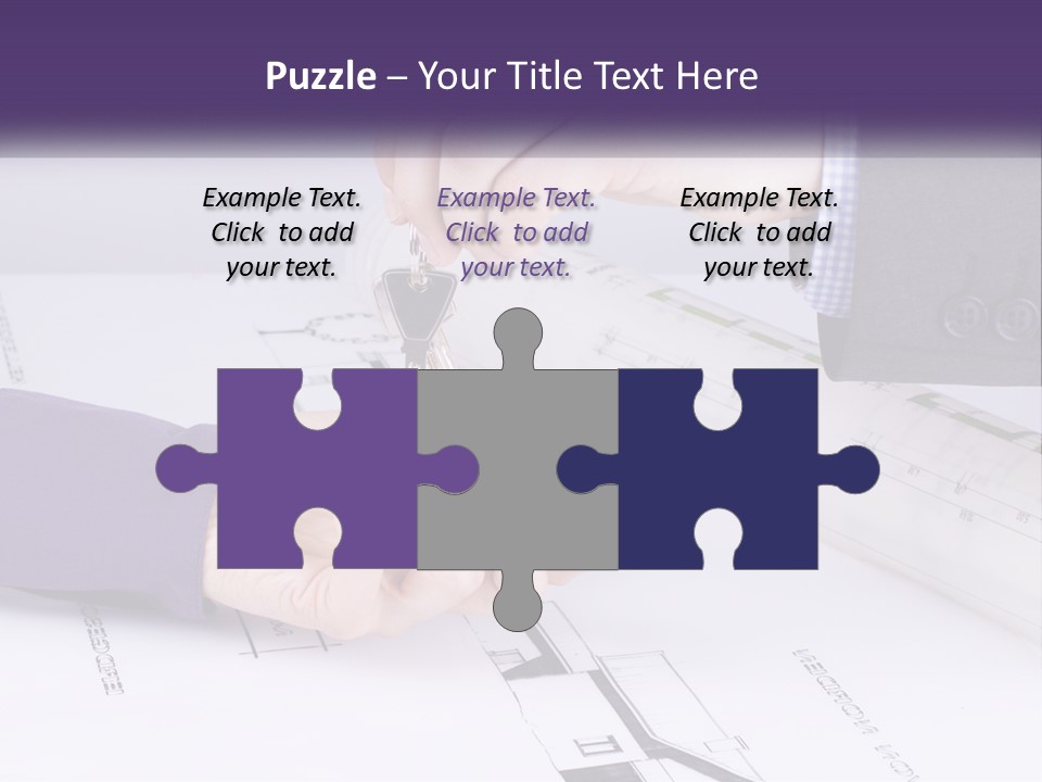 A Person Handing A House Key To Another Person PowerPoint Template