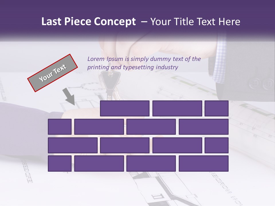 A Person Handing A House Key To Another Person PowerPoint Template