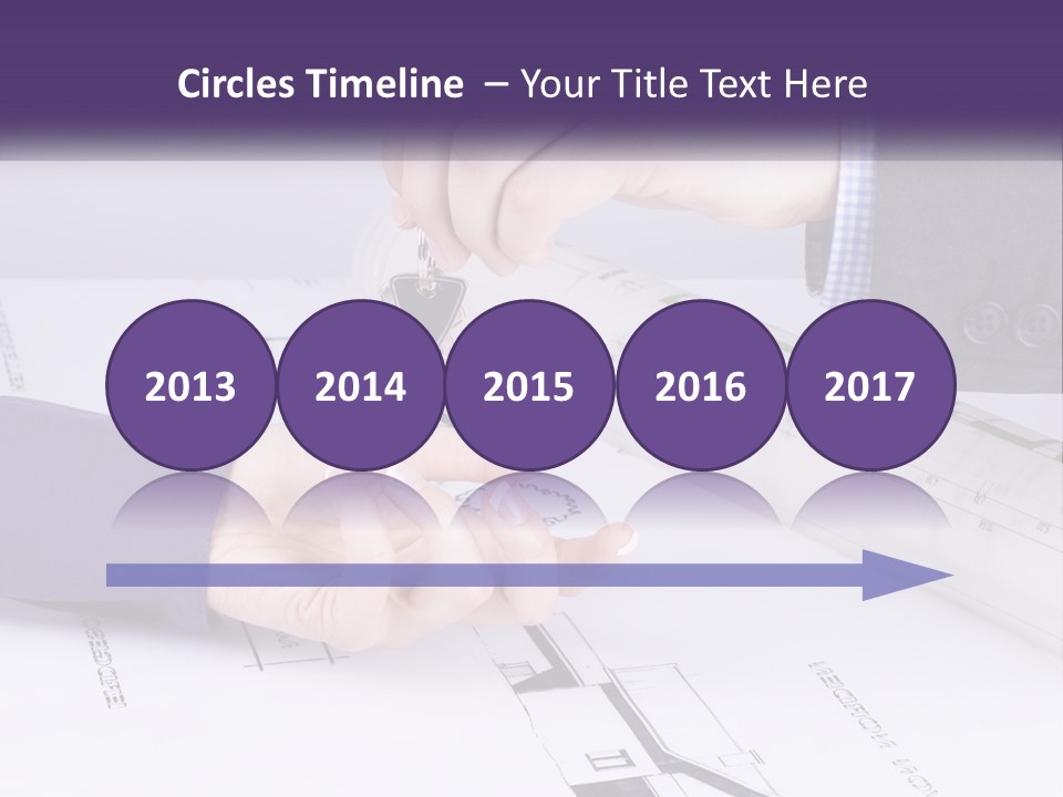 A Person Handing A House Key To Another Person PowerPoint Template