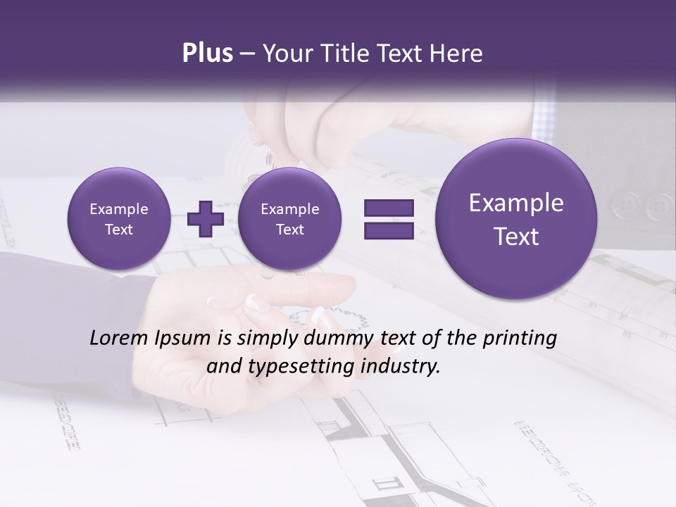 A Person Handing A House Key To Another Person PowerPoint Template