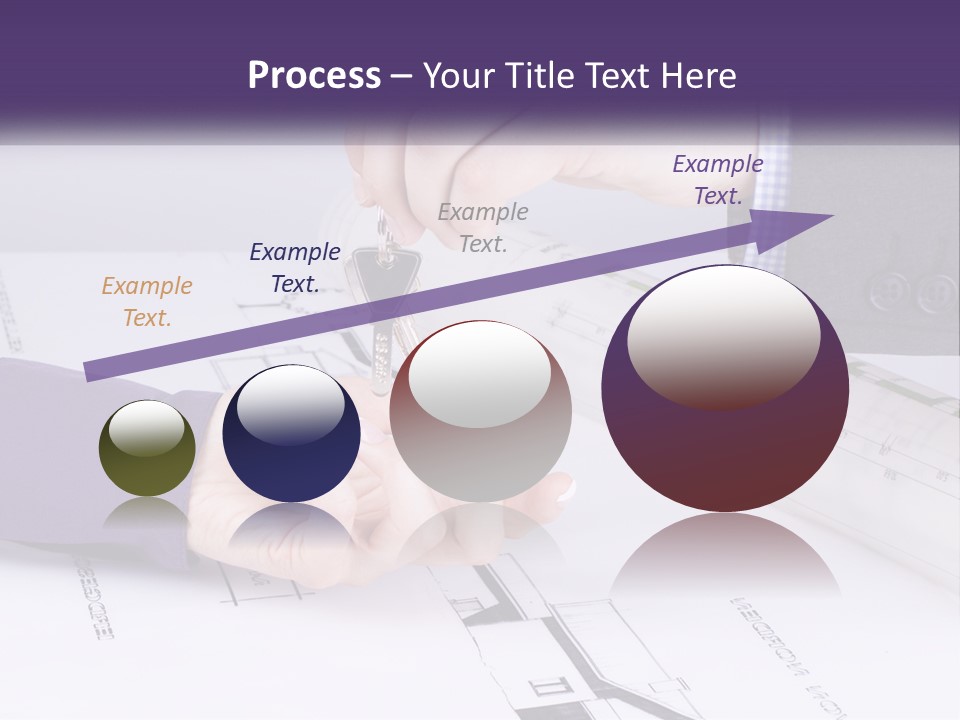 A Person Handing A House Key To Another Person PowerPoint Template