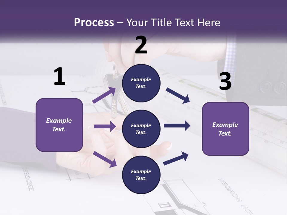A Person Handing A House Key To Another Person PowerPoint Template