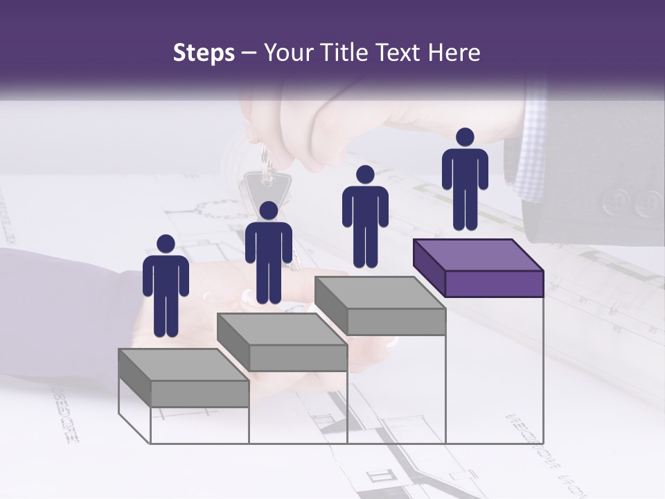 A Person Handing A House Key To Another Person PowerPoint Template