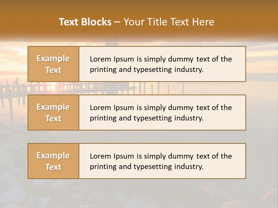 A Red And White Light House Sitting On Top Of A Body Of Water PowerPoint Template