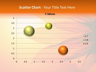 A Sunflower With The Sun In The Background PowerPoint Template