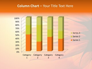A Sunflower With The Sun In The Background PowerPoint Template