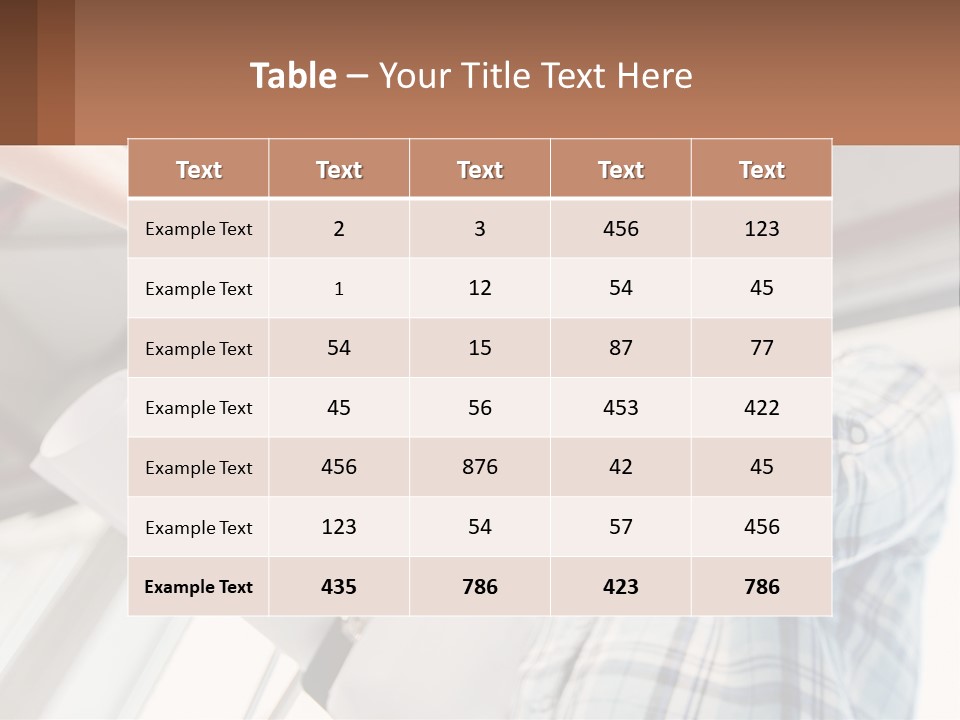Two People Shaking Hands Over A Piece Of Paper PowerPoint Template