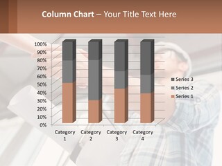 Two People Shaking Hands Over A Piece Of Paper PowerPoint Template