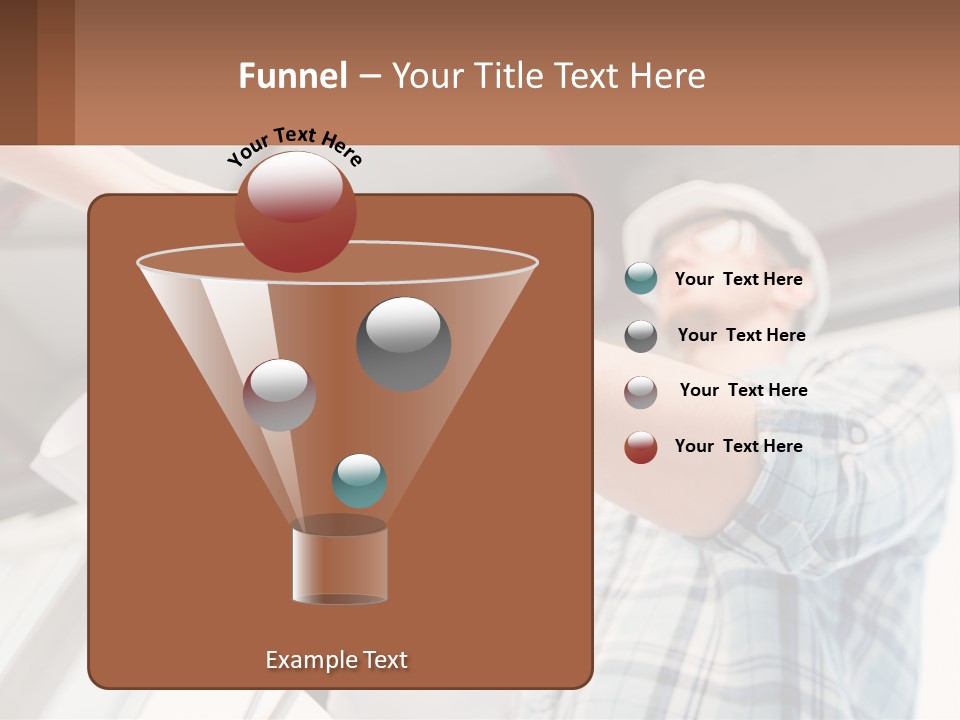 Two People Shaking Hands Over A Piece Of Paper PowerPoint Template