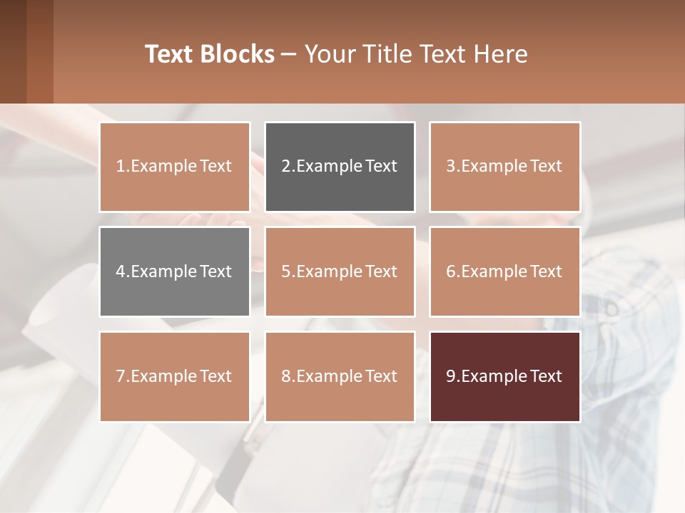 Two People Shaking Hands Over A Piece Of Paper PowerPoint Template