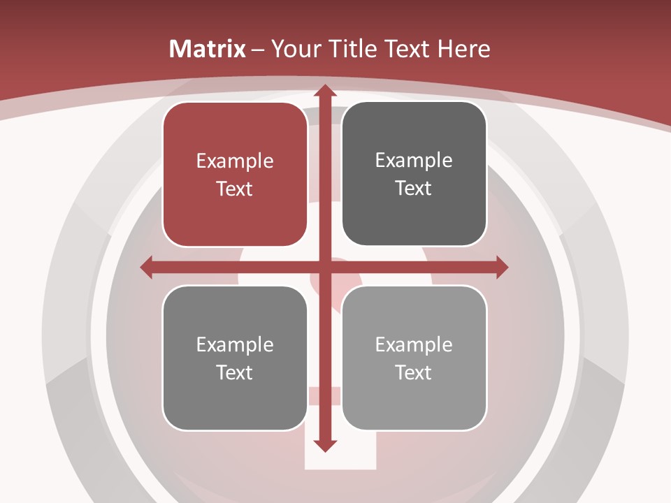 A Red Button With A Question Mark On It PowerPoint Template