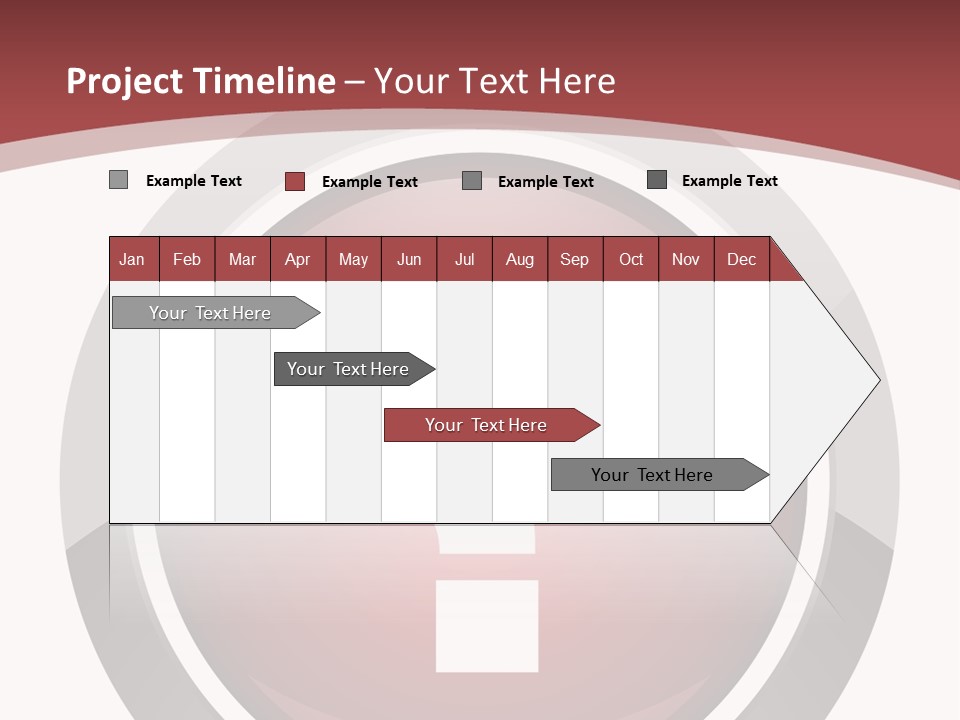 A Red Button With A Question Mark On It PowerPoint Template