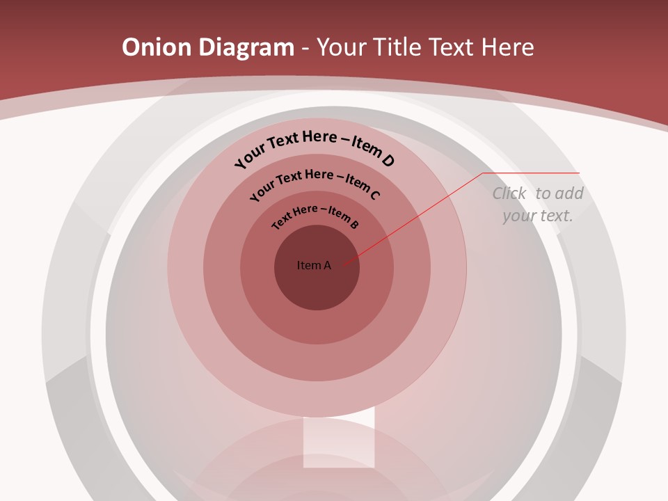 A Red Button With A Question Mark On It PowerPoint Template