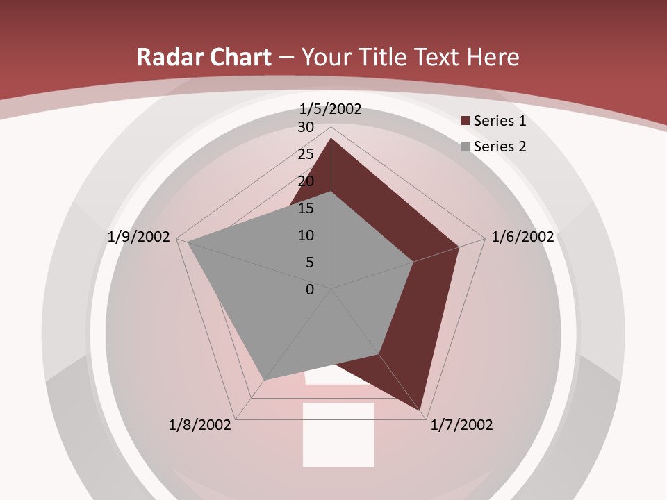 A Red Button With A Question Mark On It PowerPoint Template