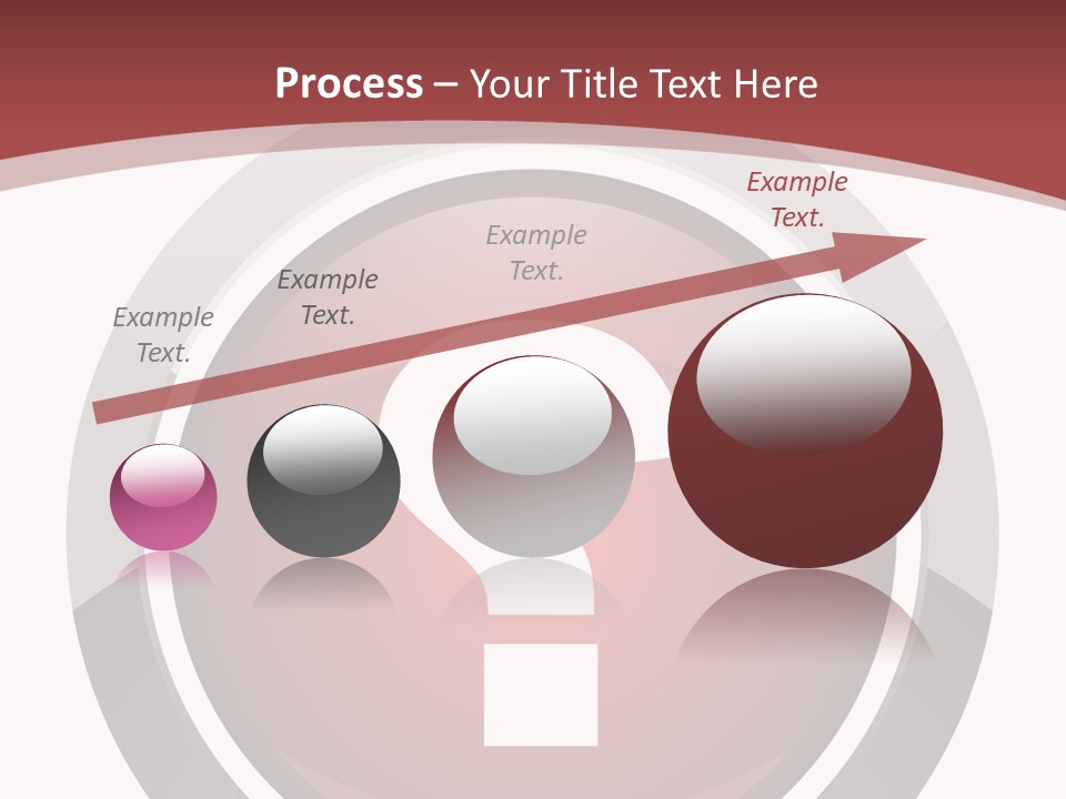 A Red Button With A Question Mark On It PowerPoint Template
