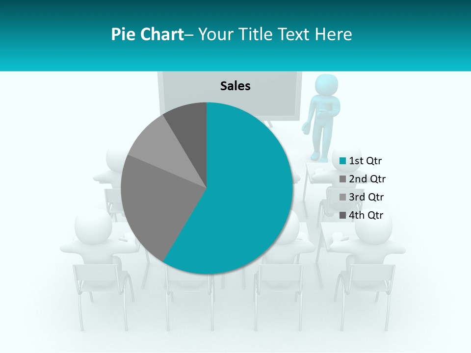 A Person Standing In Front Of A Group Of Chairs PowerPoint Template