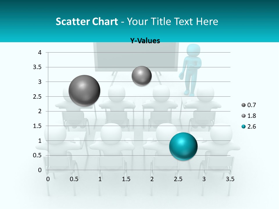 A Person Standing In Front Of A Group Of Chairs PowerPoint Template