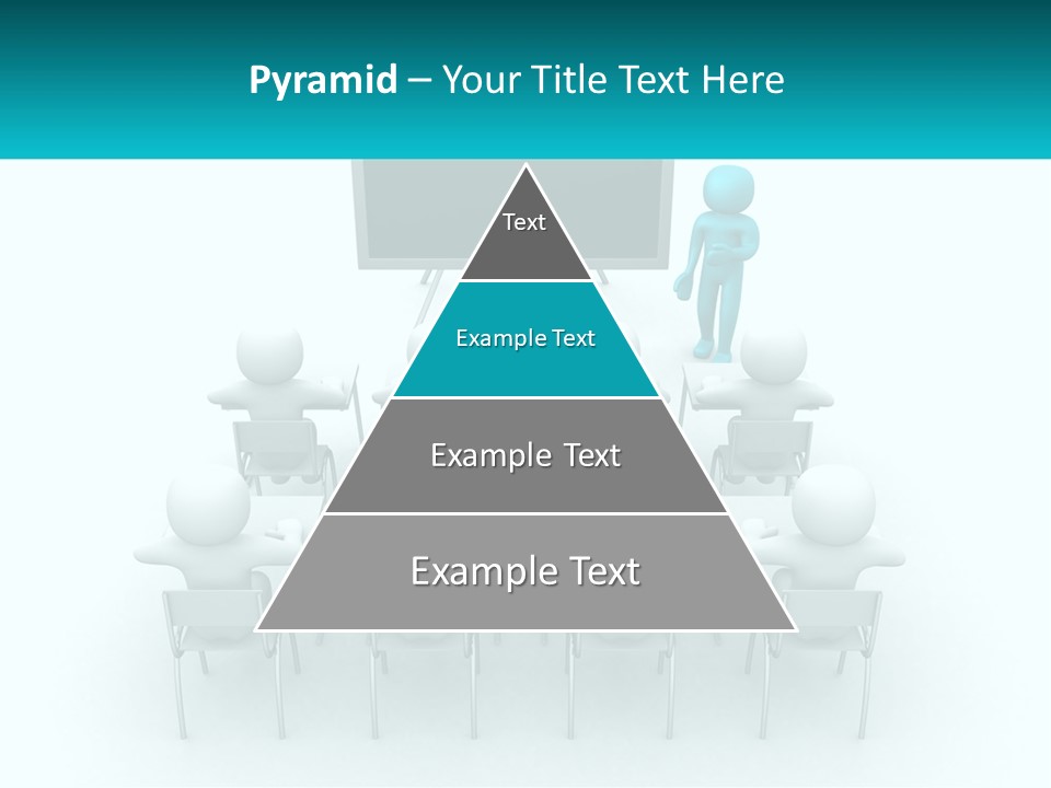 A Person Standing In Front Of A Group Of Chairs PowerPoint Template