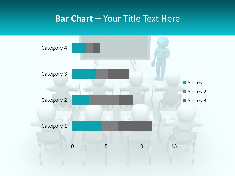 A Person Standing In Front Of A Group Of Chairs PowerPoint Template