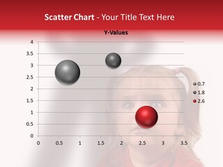 A Little Girl With A Shadow On The Wall PowerPoint Template