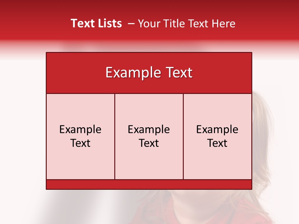 A Little Girl With A Shadow On The Wall PowerPoint Template